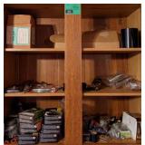 Contents of Cabinet Including, Assorted Nails