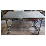 Stainless Table 34"x60"x30"