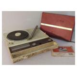 Vtg ROSS Portable Record Player.