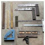 Miscellaneous Rulers, Squares, Angle Ruler, etc
