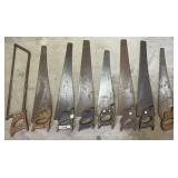 Assorted Saws Featuring H.Disston & Sons and