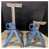 Ausco Garage Horse Jack Stands, no. 60-100, 2 Ton