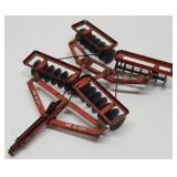 Vintage 1/16 Tru-Scale Drag Disk Harrow. Die-Cast