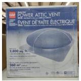 (TT) GAF Master Flow Power Attic Vent, Attics up