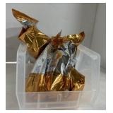 (ZZ) Clear Storage Tote Containing Sqwincher