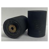 (ZZ) Two Rubber Rollers.6 Inches Long, 4 1/2