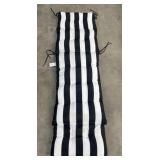 (ZZ) Striped Outdoor Furniture Cushion.72 By 22