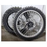 (K) Pair Of Rims/Tires: Excel Rims With
