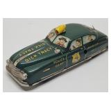 Vintage Marx Tin Litho Windup Dick Tracy Car W