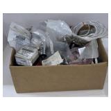 (ZZ) Box Of Small Assorted Porsche Parts, Hall