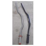 (K) 2 Metal Bike Handles