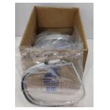 (L) Aluminum Visor Bracket For Omega II Cap Style