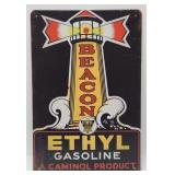 Contemporary Beacon Ethyl Gasoline Advertising