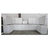 (WE) Arcadia White Kitchen SetSolid Wood