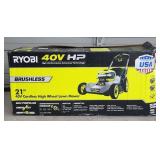 (ZZ) RYOBI 40V HP ELECTRIC LAWN MOWER SELF