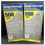 (L) VOLTEC 72in. Halogen Work Light, 500 Watt.