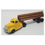 Vintage Tootsietoy Log / Lumber Hauler Truck.