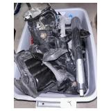 (K) Mixed Bin Of Miscellaneous Porsche Car Parts,