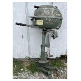 (Q) Johnson Seahorse 3, 3hp Outboard Boat Motor