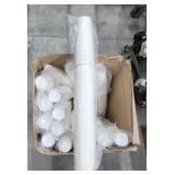 (ZZ) 21 OZ. WHITE PAPER CUP, COLD, 1000 COUNT