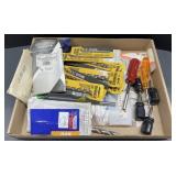 (L) Mixed Lot of Different Size Drill Bits and