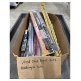 (L) Mixed Lot of Wood Ship Auger Bits, Bellhanger