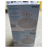 (WE) Kichler Krystal Ice Semi-Flush Mount Ceiling