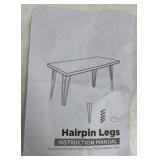 (ZZ) Hairpin Legs Table Replacement Parts.