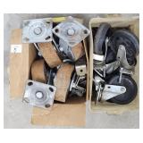 (Q) Steel Wheel Casters, Plastic Wheel Casters,