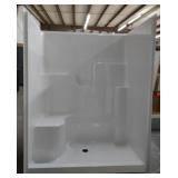 (WE) Sit-Down Shower with Center Drain