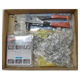 (K) Arrow Rivets & Rivet Gun
