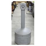 (R) Smokers Ceasefire Plastic Outdoor Butt Can,