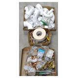 (O) PVC Pipe, Brass Fittings, Stainless Steel