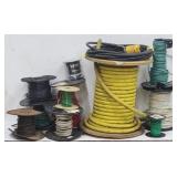 (Q) WIRE SPOOLS, VARIOUS GAUGE AND LENGTH