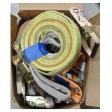 (K) Ratcheting Tie Down Straps