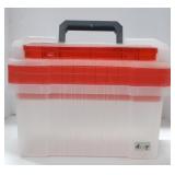 (O) DIY Plastic Tool Box, 17" x 8" x 13"