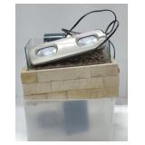 (O) Stone Propane Fire Pit, 10" x 14" x 10"