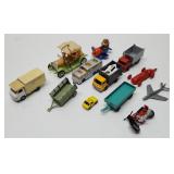 Vintage Matchbox Cars, Honda Motorcycle, Trucks,