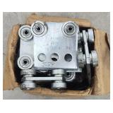(Q) B-Line B376 4 Bearing Trolley Assembly,