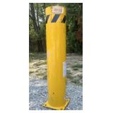 (ZZ)  Steel Bollard, 42In T X 10In,