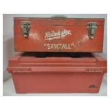 (AG) Milwaukee Metal Sawzall Tool Box (17"ï¿½7"ï¿½7")