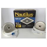 (R) Bathroom Fan and Shower Head