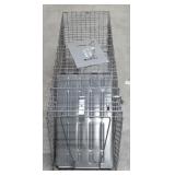 (O) Galvanized Animal Trap, 10" x 32" x 1