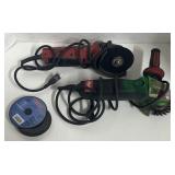 (K) Milwaukee And Metabo Angle Grinders With