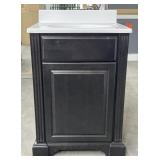 (WE) Thurston Shadow Vanity, With Sink. 24 In.