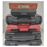 (II) Hard Cover Hand Gun Cases Incl. Protector