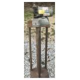 (J) Westinghouse Bench Grinder Attached To