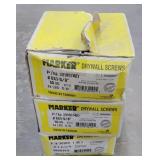 (L) 3 Boxes Marker Drywall Screws