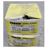 (L) 2 Boxes Marker Drywall Screws