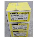 (L) 3 Boxes Marker Drywall Screws
